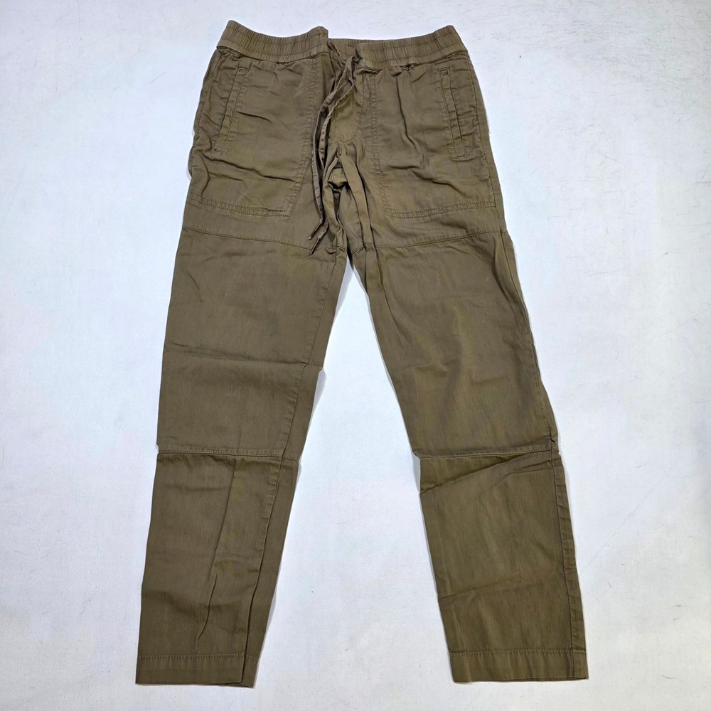 Rip Curl Pants XS Brown Drawstring Elastic Waist Utility Beach GPABE8
